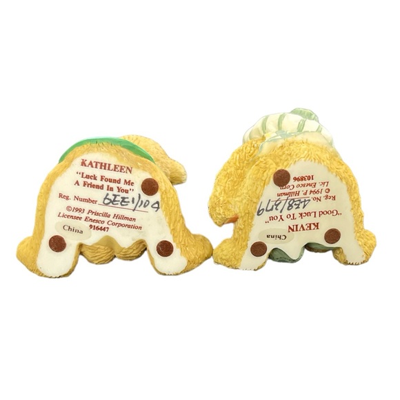 Set of St. Patrick’s Themed Cherished Teddies - - Picture 4 of 4